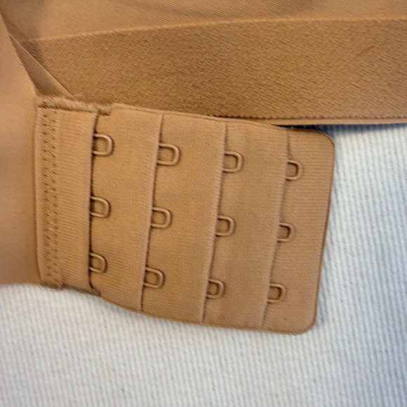 Honeylove CrossOver Bra Sand Tan Wireless Supportive Mesh BRSB00008 Womens S+ - Picture 5 of 6